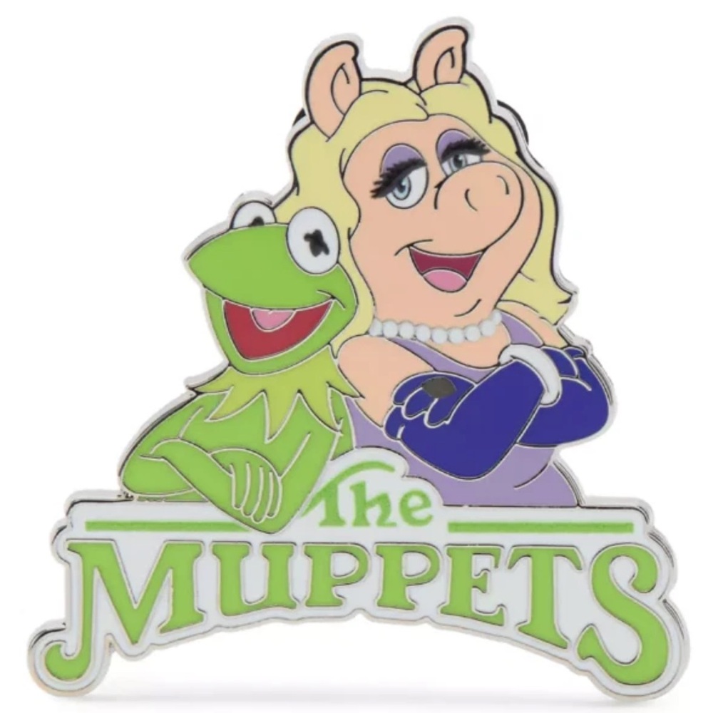 Disney Pins 2025 Kermit and Miss Piggy Pin – The Muppets